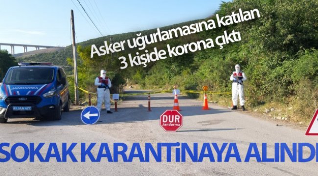 Asker uğurlamasına katılan 3 kişinin korona testi pozitif çıktı