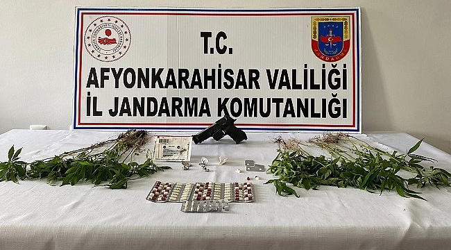 BAHÇEYE GİZLENMİŞ UYUŞTURUCU BULUNDU