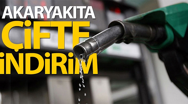 Benzin ve motorine indirim