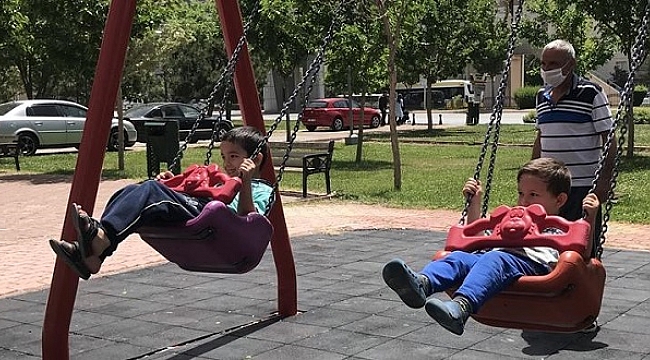 ÇOCUKLAR GÜZEL HAVANIN TADINI ÇIKARDI