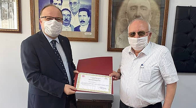 DEMİRELLER’E TEŞEKKÜR BÖLGESİ VERİLDİ