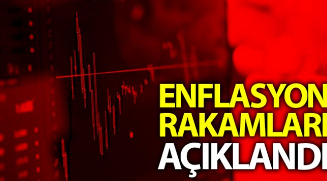 Enflasyon rakamları açıklandı