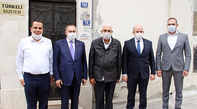 EROĞLU’NDAN TÜRKELİ’YE ZİYARET