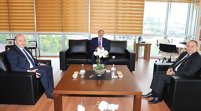EROĞLU, SERTESER’İ ZİYARET ETTİ
