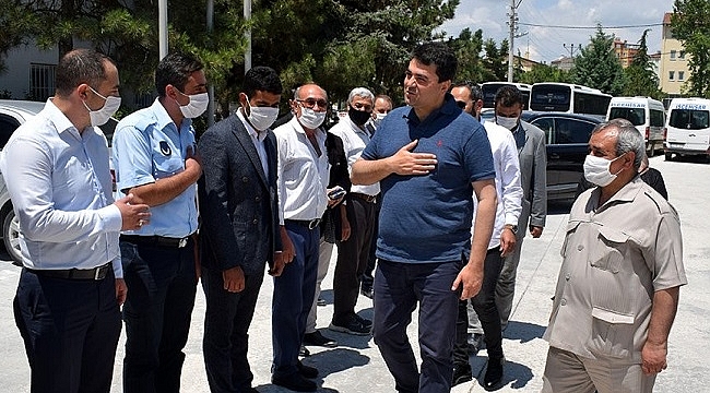 GENEL BAŞKAN UYSAL'DAN, BAŞKAN ŞAHİN'E ZİYARET
