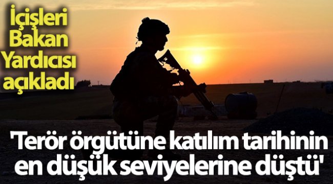 İçişleri Bakan Yardımcısı İsmail Çataklı: &#039;Terör örgütüne katılım tarihinin en düşük seviyelerine düştü&#039;