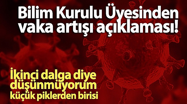 'İKİNCİ DALGA DİYE DÜŞÜNMÜYORUM'