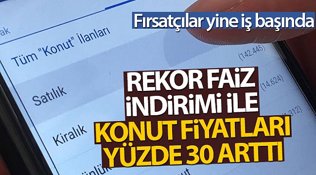 Konut kredisinde faiz düştü, fiyatlar arttı