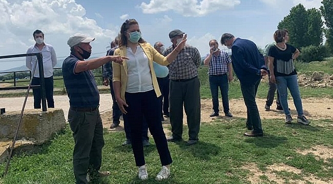 “KÖY HALKININ HAKLI MÜCADELESİNDE YANINDA OLACAĞIZ”