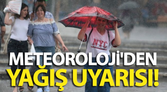 Meteoroloji&#039;den yağış uyarısı! Bu illerde yaşayanlar dikkat
