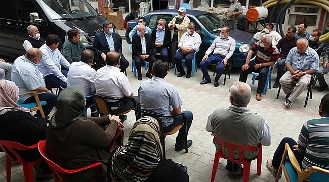 MİLLETVEKİLİ ÖZKAYA, DİNAR'I ZİYARET ETTİ