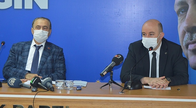 MİLLETVEKİLLERİ BASIN TOPLANTISI DÜZENLEDİ