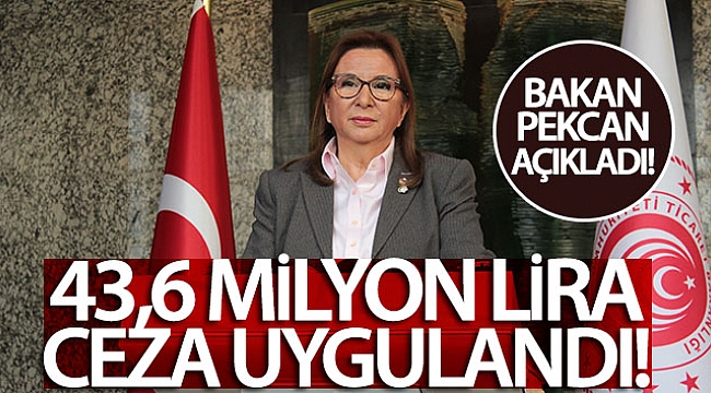 O işletmelere 43,6 milyon lira ceza