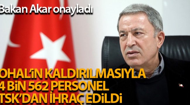 TSK'dan FETÖ ile yoğun mücadele