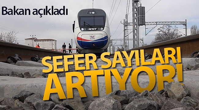 YHT seferleri artırılıyor