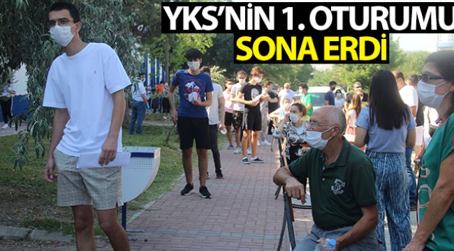 YKS'nın 1. oturumu sona erdi