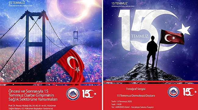 AFSÜ'DEN 15 TEMMUZ’A ÖZEL İKİ ETKİNLİK