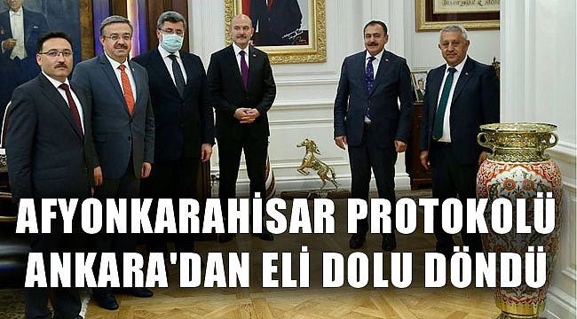 AFYON PROTOKOLÜ ANKARA'DAN ELİ DOLU DÖNDÜ