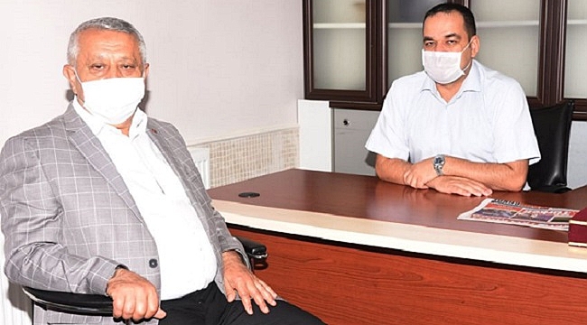 BAŞKAN ZEYBEK'TEN ARTUK'A ZİYARET
