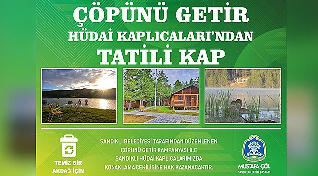 ÇÖPÜNÜ TOPLAYANA TATİL