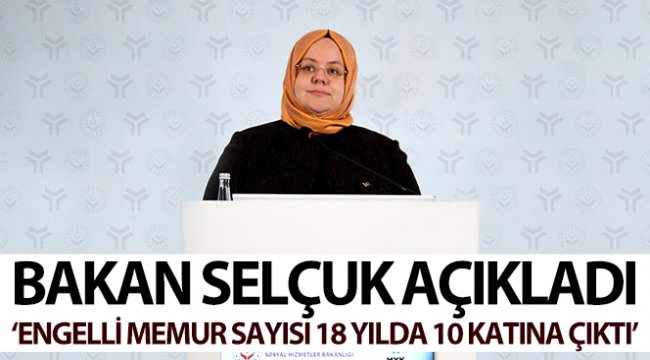Engelli memur sayısı 18 yılda 10 katına çıktı