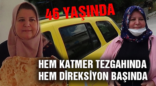 HEM KATMER TEZGAHINDA, HEM DİREKSİYON BAŞINDA