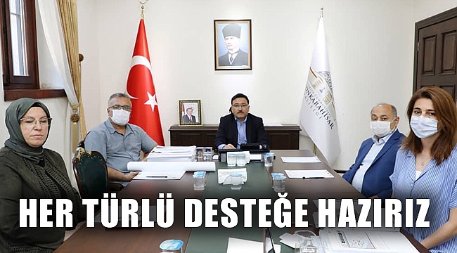 HER TÜRLÜ DESTEĞE HAZIRIZ
