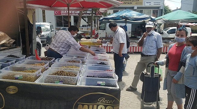 İHSANİYE BELEDİYESİ TANZİM PAZARI KURDU