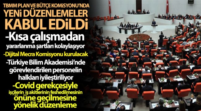 İşsizlik Sigortası Kanunu’nda değişiklik teklifi Plan ve Bütçe Komisyonu’nda kabul edildi