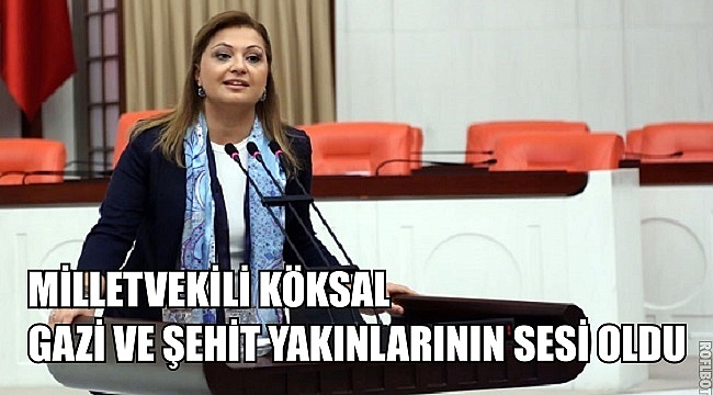 KÖKSAL, GAZİ VE ŞEHİT YAKINLARININ SESİ OLDU