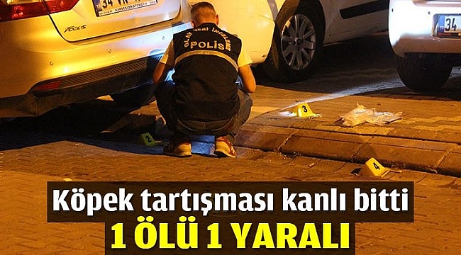 KÖPEK YÜZÜNDEN ÇIKAN KAVGADA 1 ÖLÜ, 1 YARALI