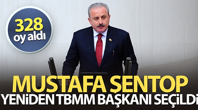 Mustafa Şentop yeniden TBMM Başkanı seçildi