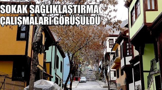 SOKAK SAĞLIKLAŞTIRMA ÇALIŞMALARI GÖRÜŞÜLDÜ