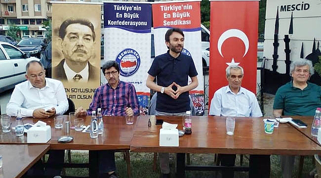 TAYİNİ ÇIKAN ŞUBE MÜDÜRLERİNE VEDA YEMEĞİ