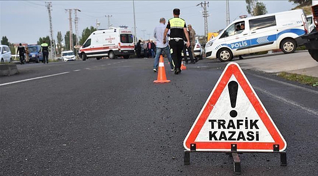 TRAFİK KAZASI: 1 ÖLÜ 1 YARALI