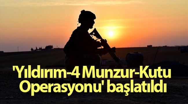 Tunceli’de 'Yıldırım-4 Munzur-Kutu Operasyonu' başlatıldı