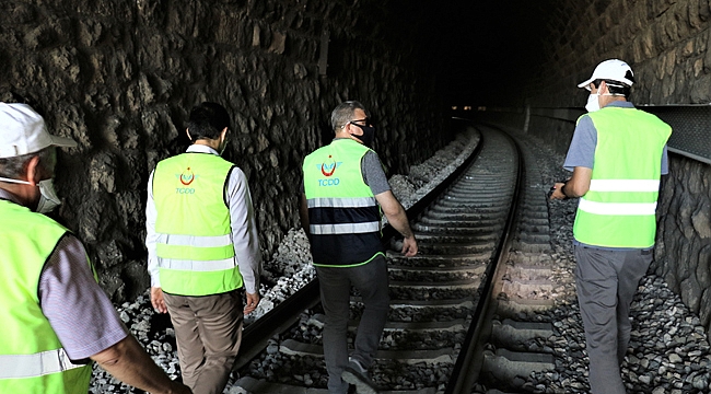 TÜNELLERDE KOT DÜŞÜRME ÇALIŞMALARI BAŞLADI