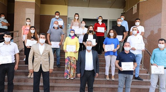 YARDIM HİZMETLERİ BİRİMİNE “TEŞEKKÜR BELGESİ”