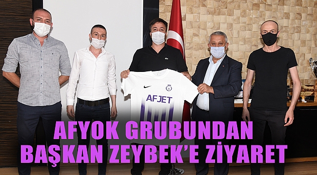 AFYOK GRUBUNDAN ZEYBEK BAŞKANA ZİYARET
