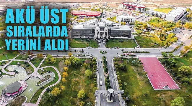AKÜ ÜST SIRALARDA YERİNİ ALDI