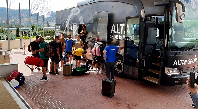 ANTALYASPOR VE ALTAY AFYONDA KAMPA GİRDİ