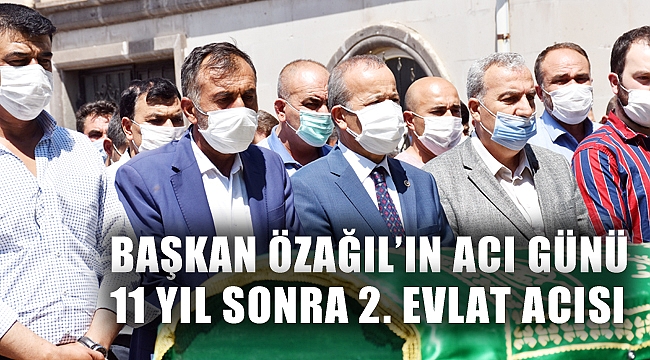 Başkan Özağıl, trafik kazalarında 11 yıl ara ile iki evlat acısı birden yaşadı 