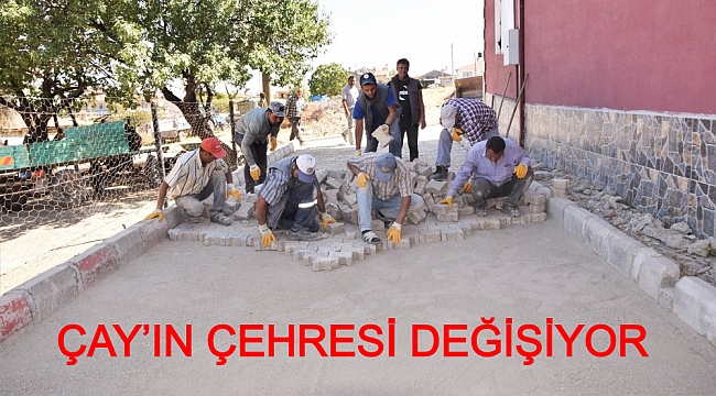 ÇAY’IN ÇEHRESİ DEĞİŞİYOR