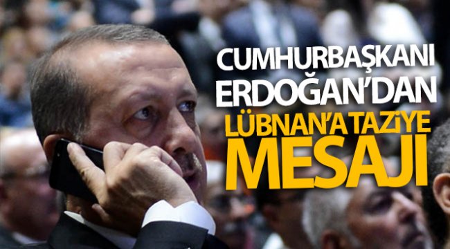 Cumhurbaşkanı Erdoğan, Lübnan Cumhurbaşkanı Mişel Avn ile görüştü