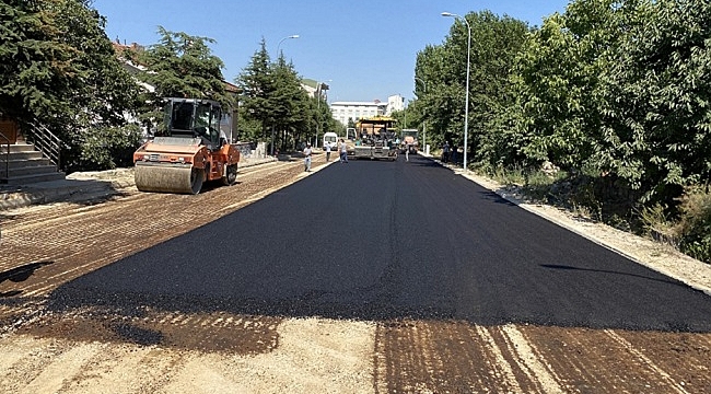 ERKMEN’DE ASFALT ÇALIŞMASI TAMAMLANDI