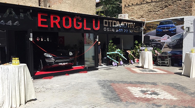 Eroğlu Oto Galeri hizmete girdi