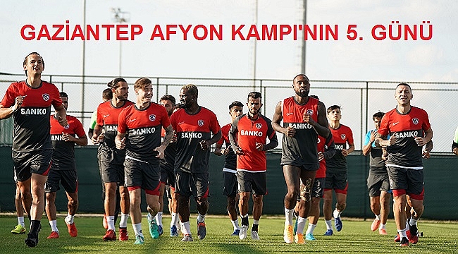 GAZİANTEP'İN AFYON KAMPI SÜRÜYOR