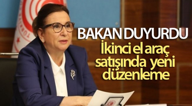 İkinci el araç satışında yeni düzenleme