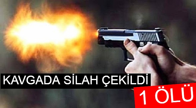 KAVGADA TABANCAYLA VURULDU: 1 ÖLÜ