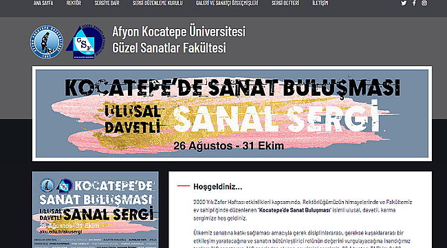 “KOCATEPE’DE SANAT BULUŞMASI” İSİMLİ SERGİ AÇILDI